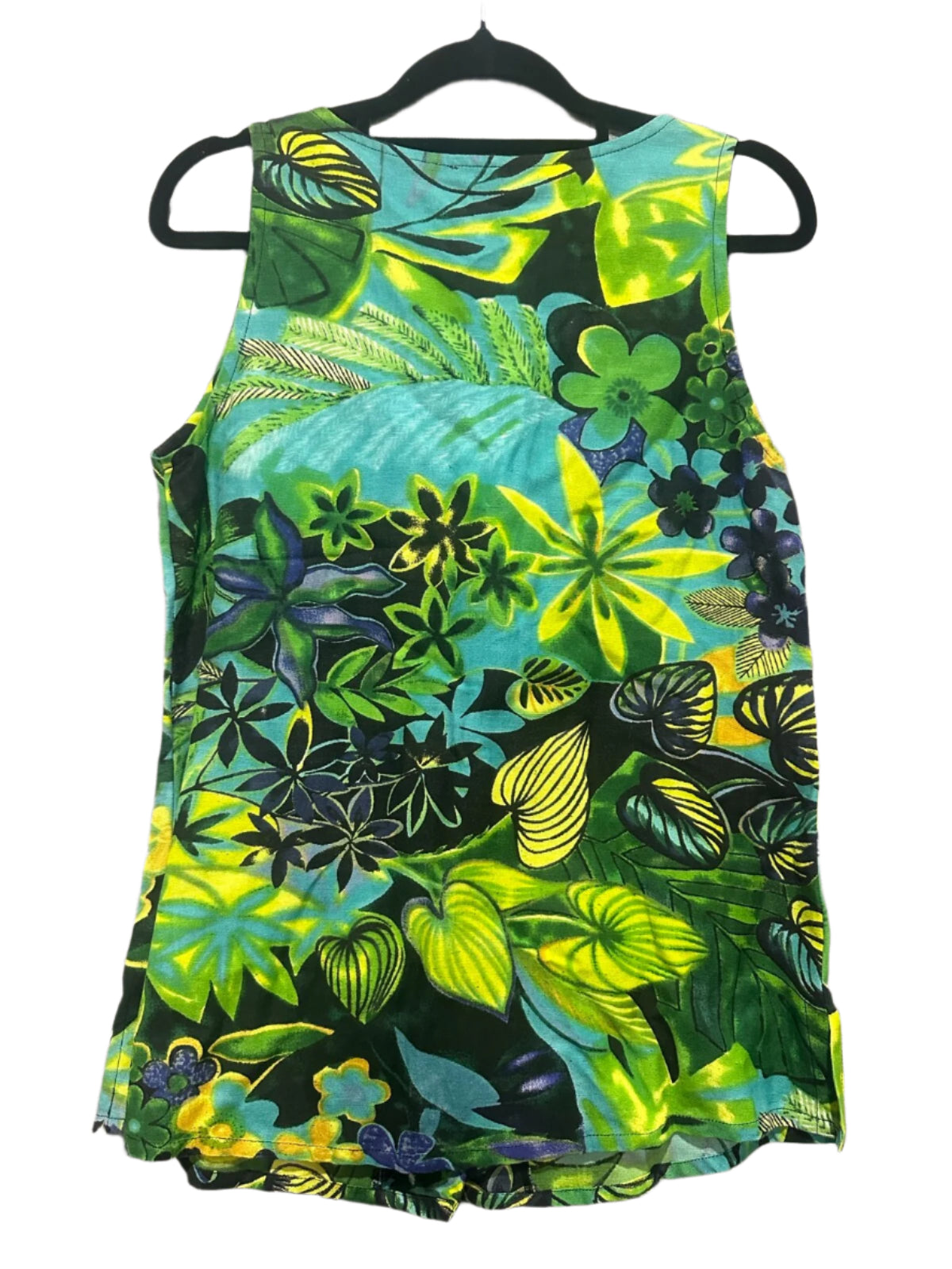 Orientique - Tropical Sleeveless Top - NWT