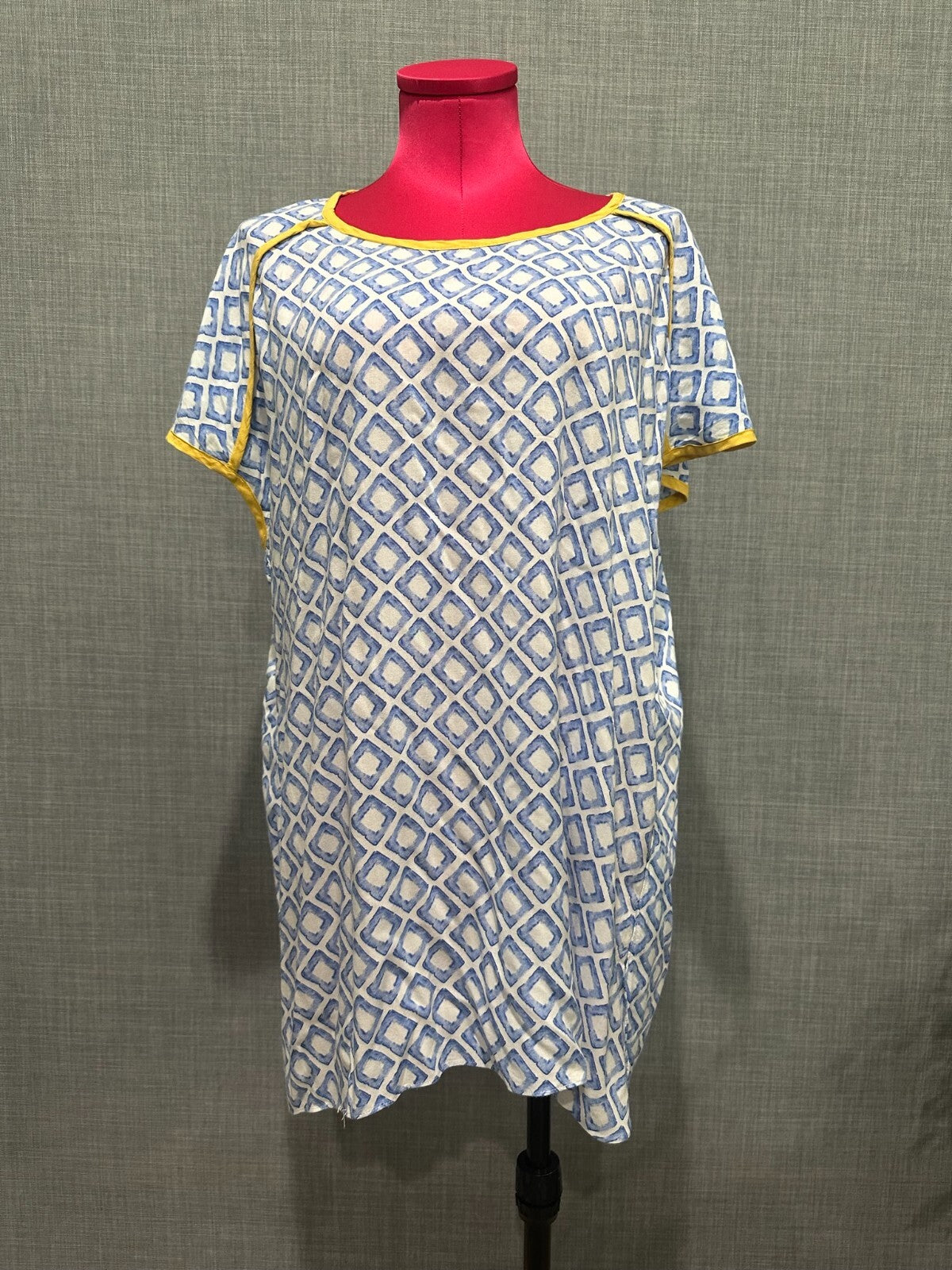 Yarra Trail - Geometric Print Top