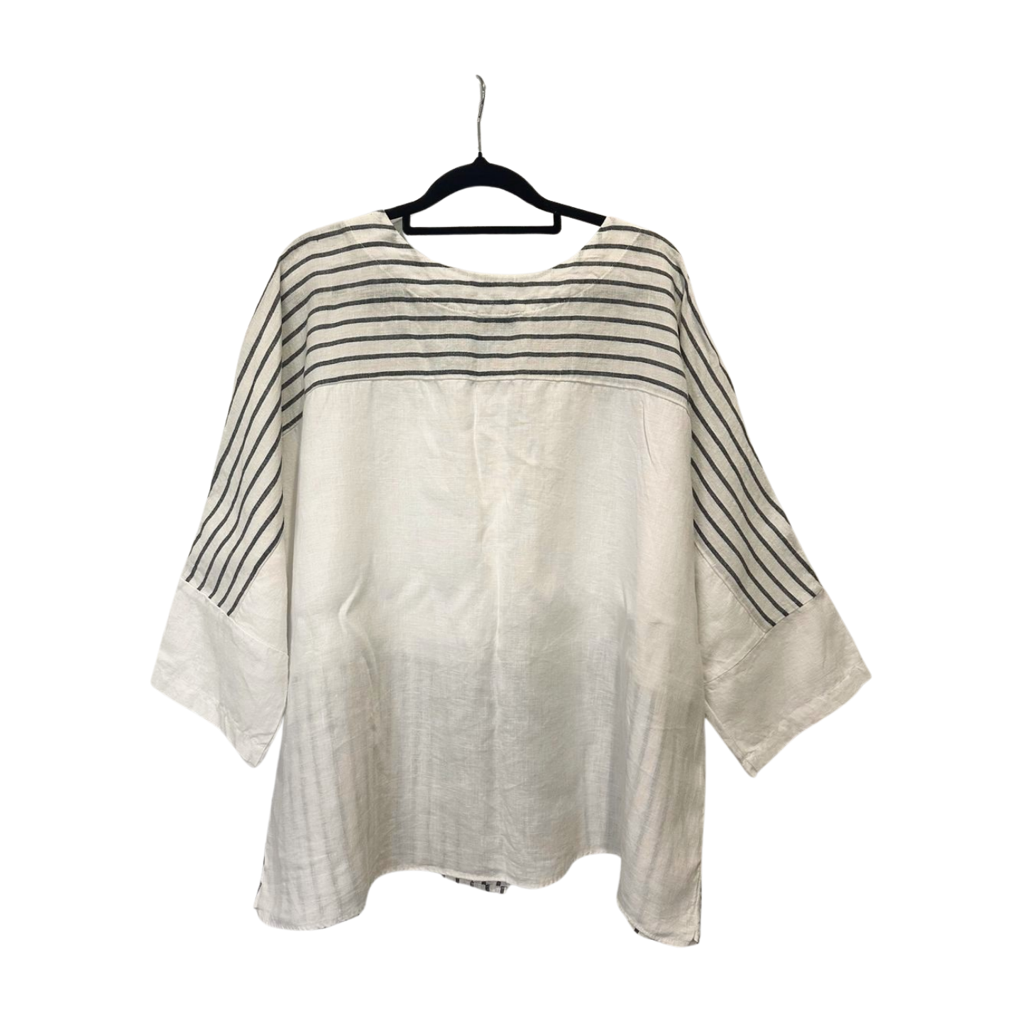 Clarity - White Linen Top