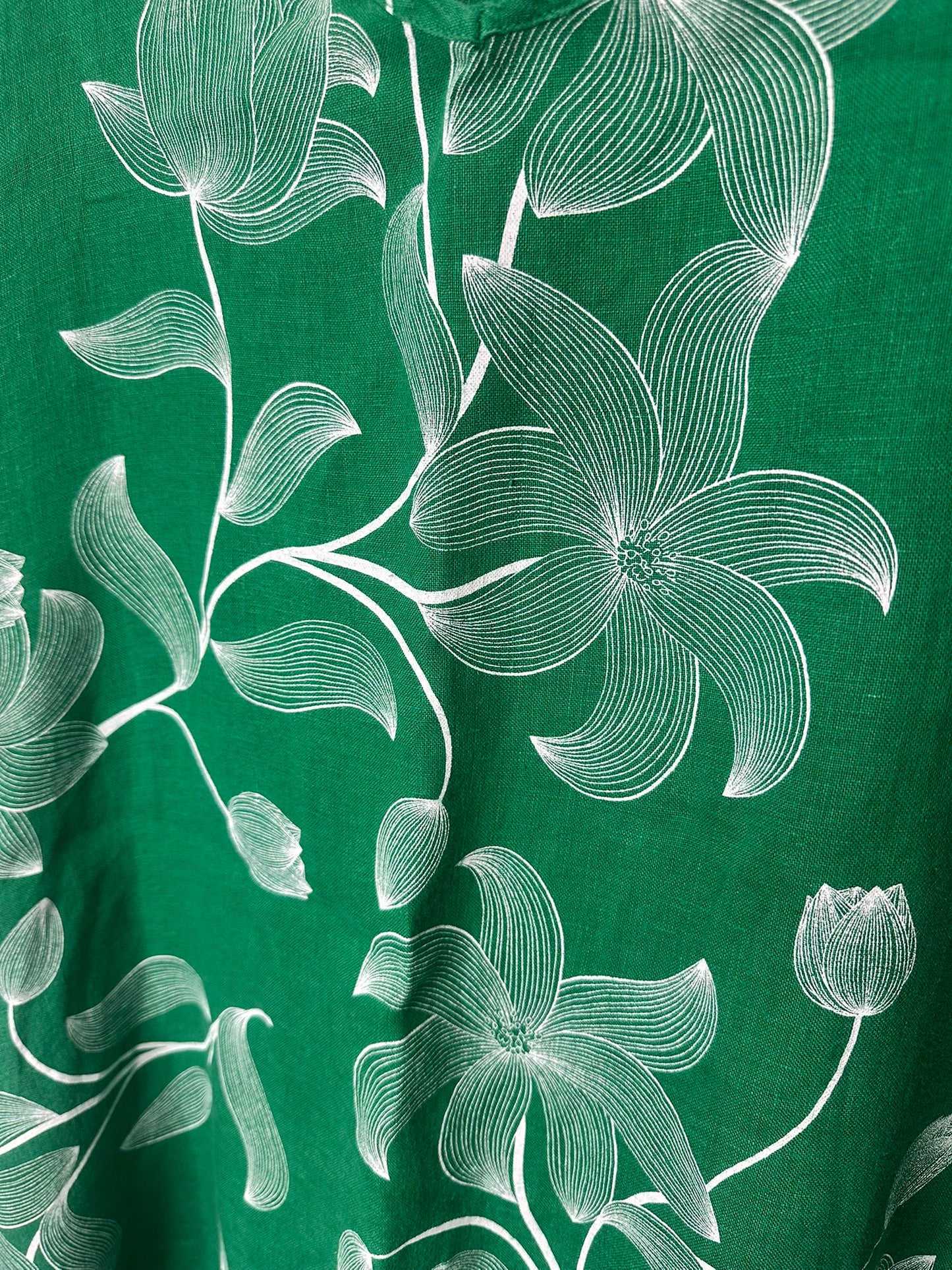 Cali & Co - Floral Green Dress