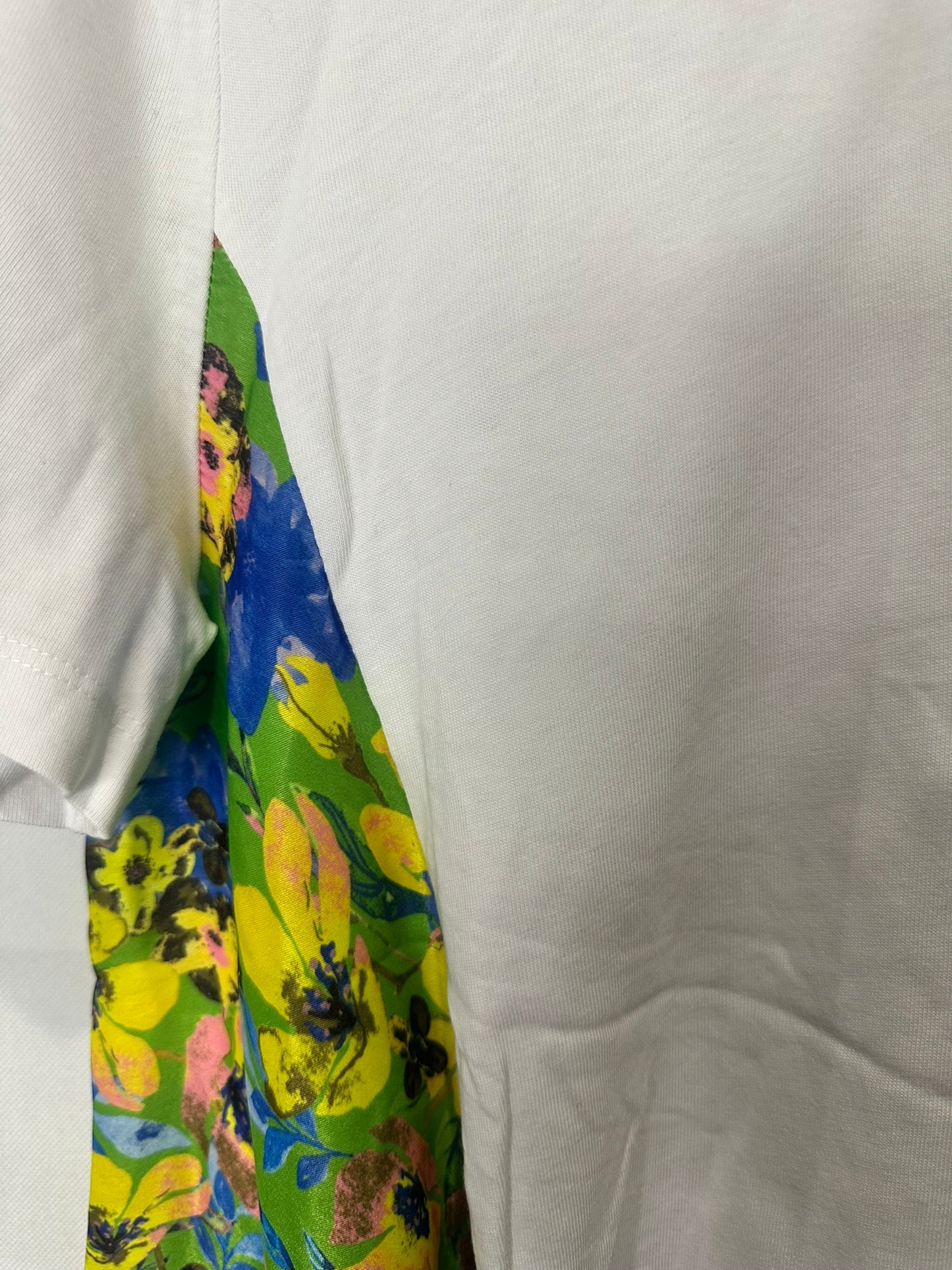 Zara - T-Shirt with Floral Panels