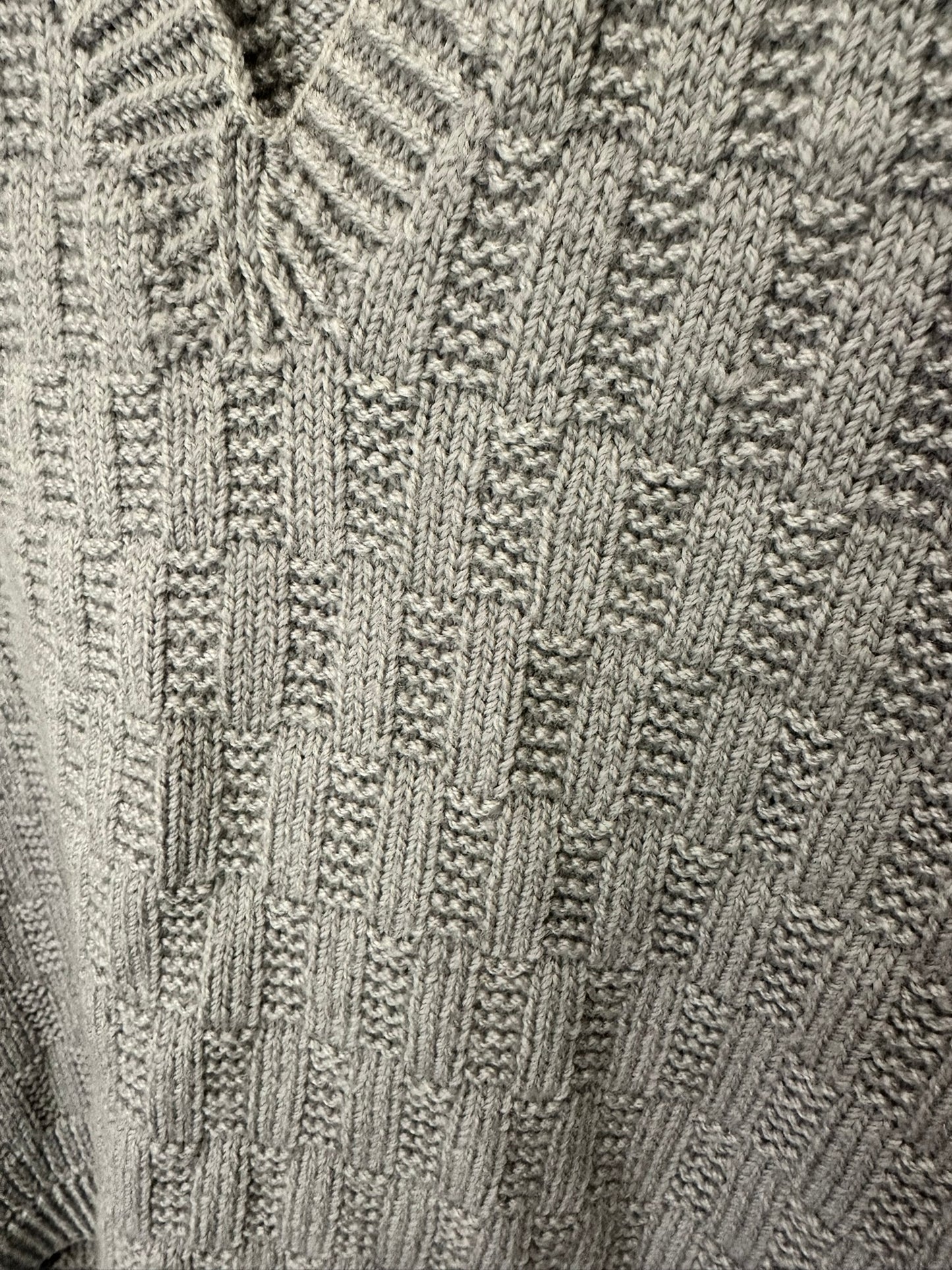 Textured Knit Sleeveless Sweater Vest