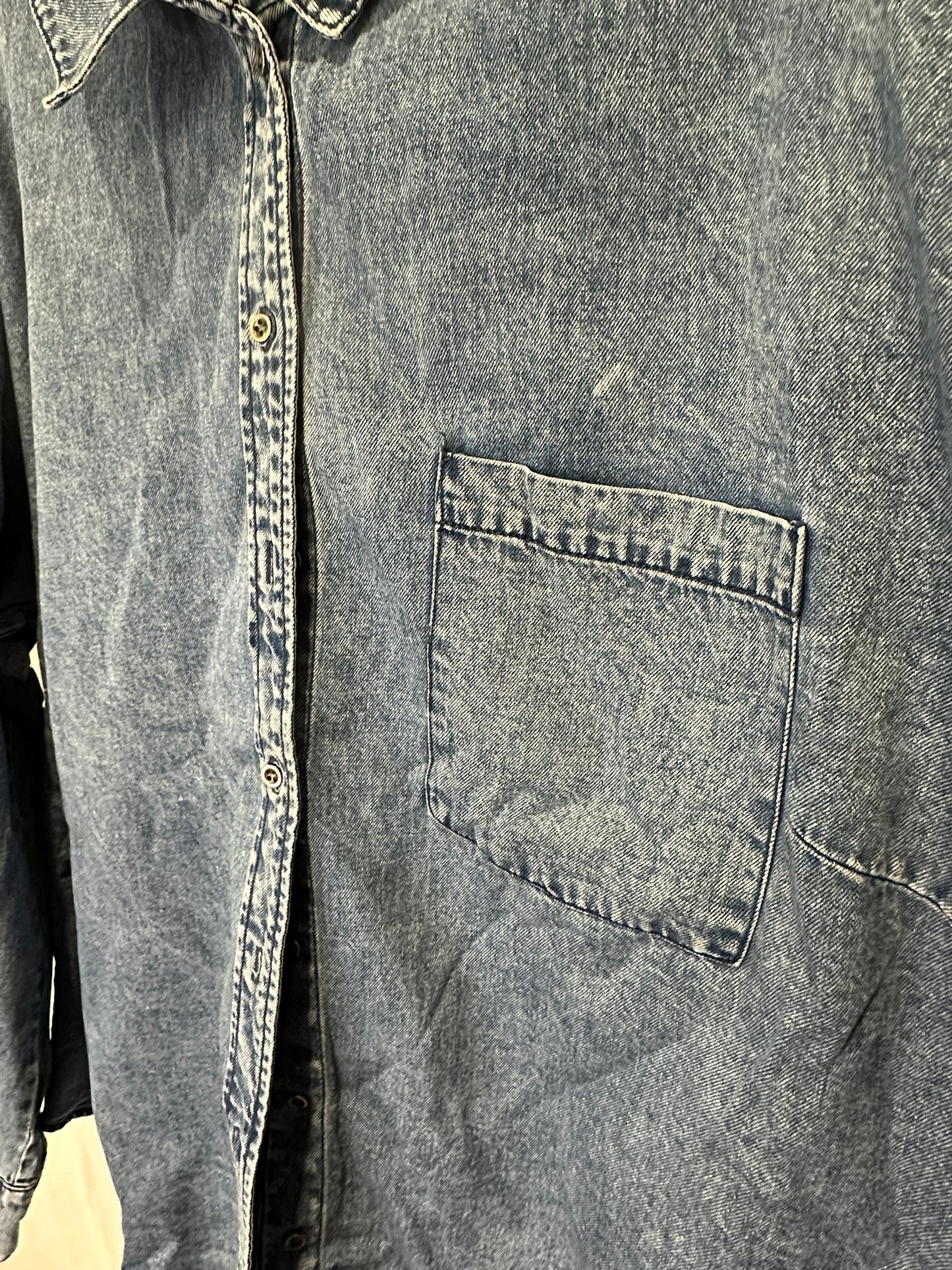 Only Carmakoma - Classic Oversized Denim Shirt