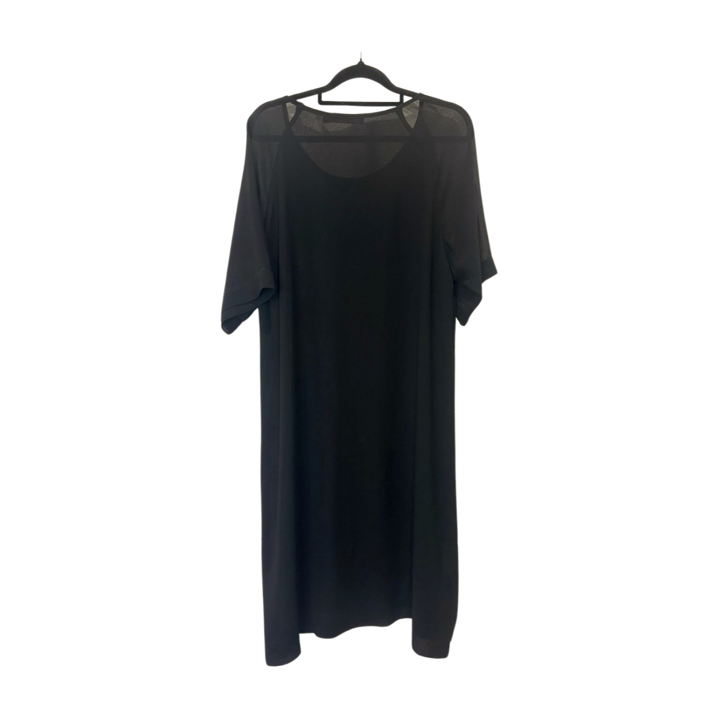 Obi New Zealand - Black Floral Panel Dress