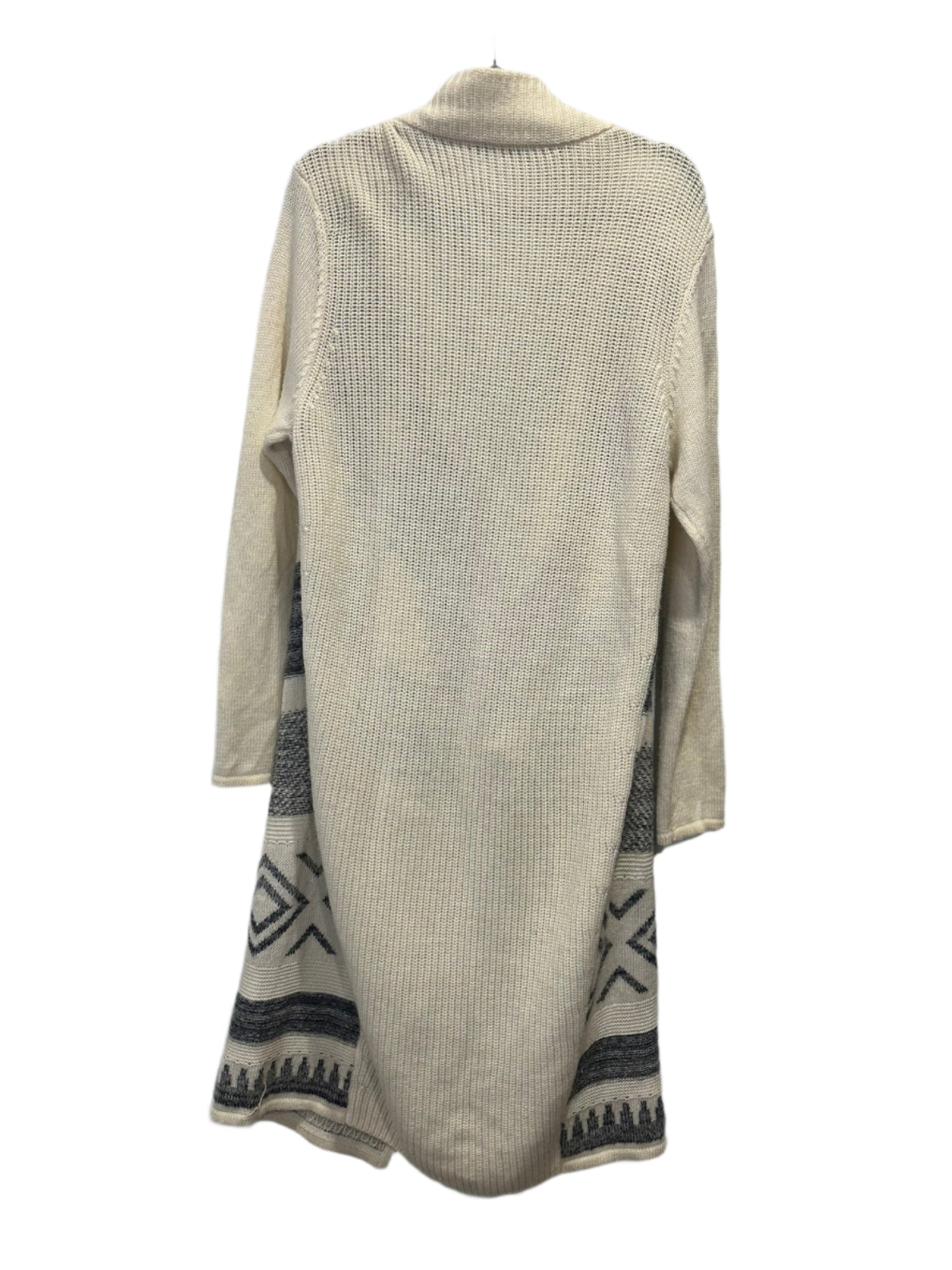 JAG Cream & Grey Knit Cardigan.