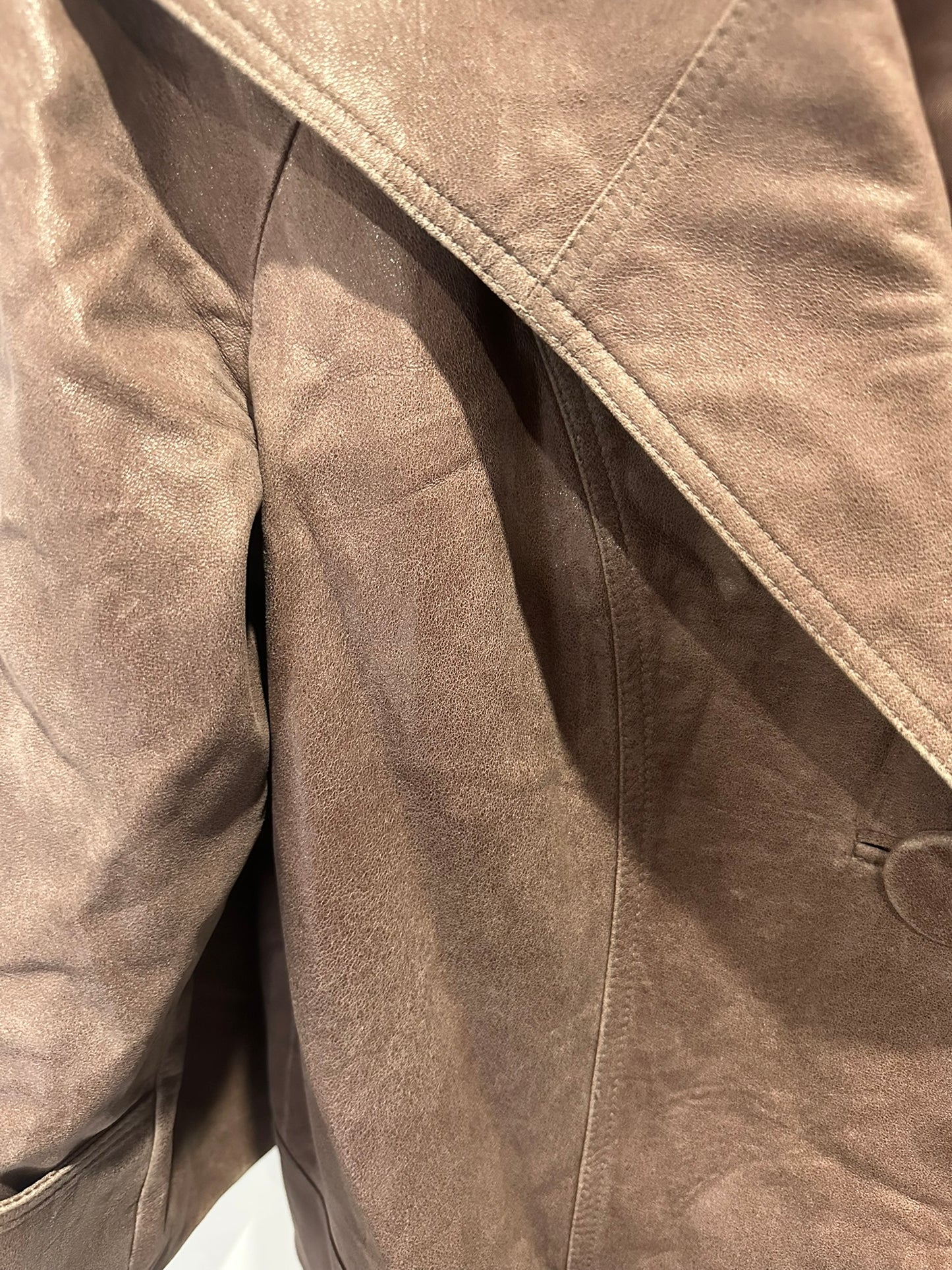 Anthea Crawford Leather Jacket