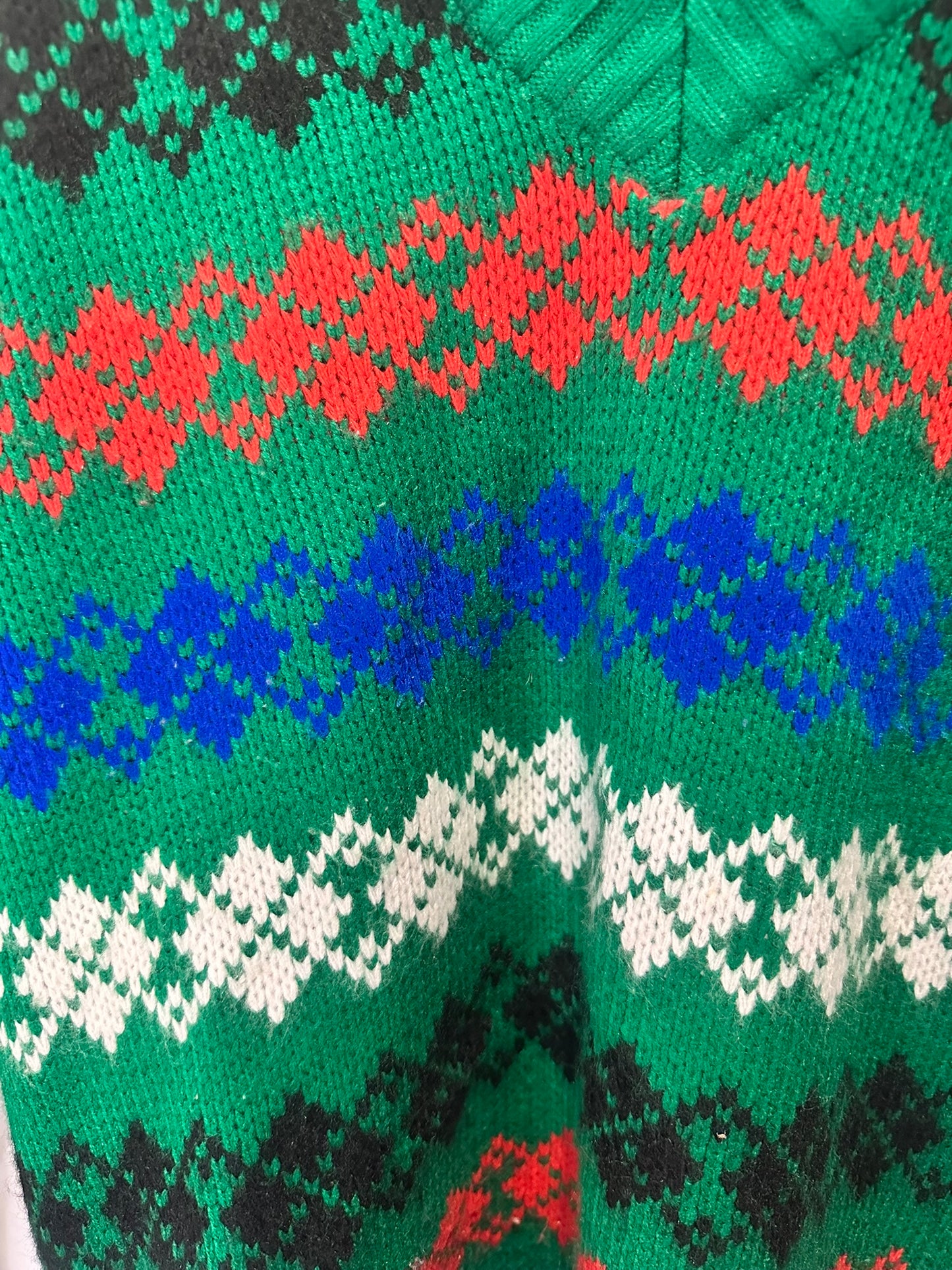 Victoria Knitting Mills Vintage Fair Isle Jumper