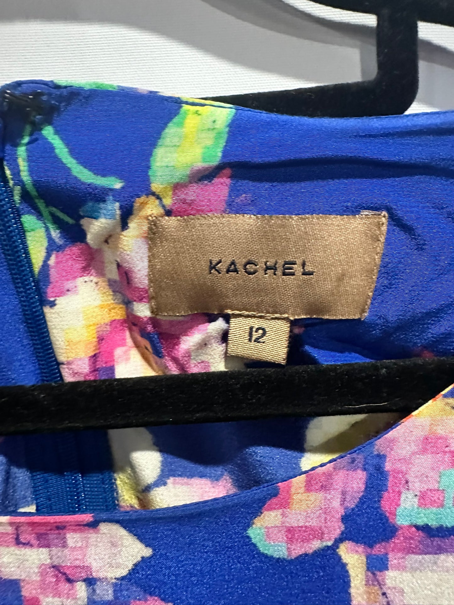 Kachel Pixel Floral Shift Dress