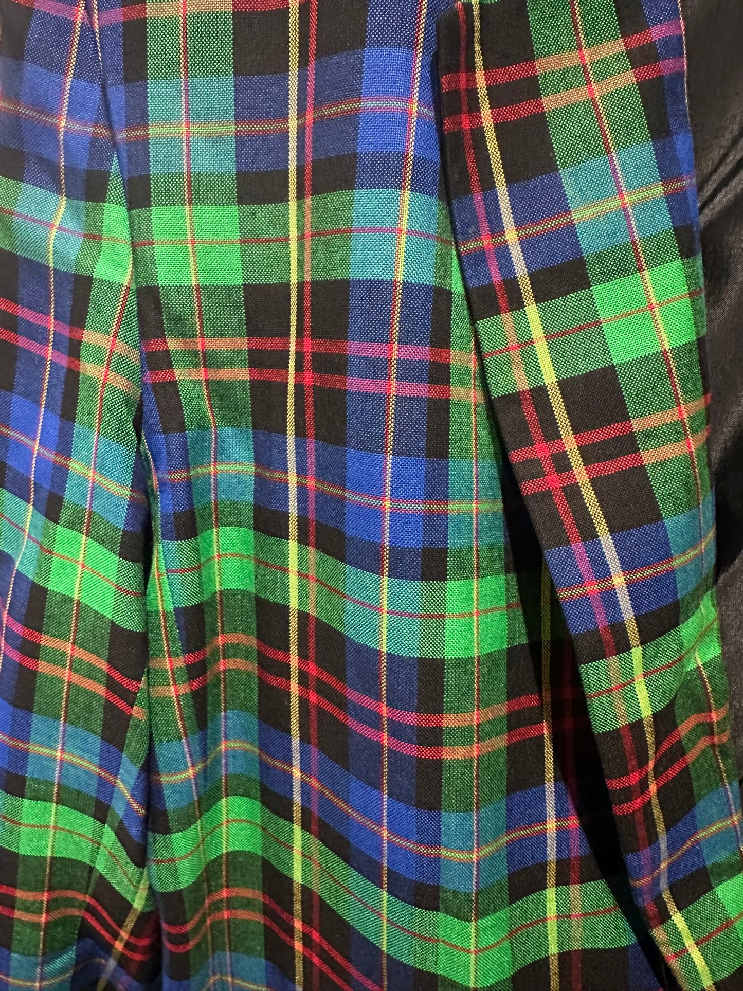 JH Collectibles - Vibrant Vintage Plaid Blazer