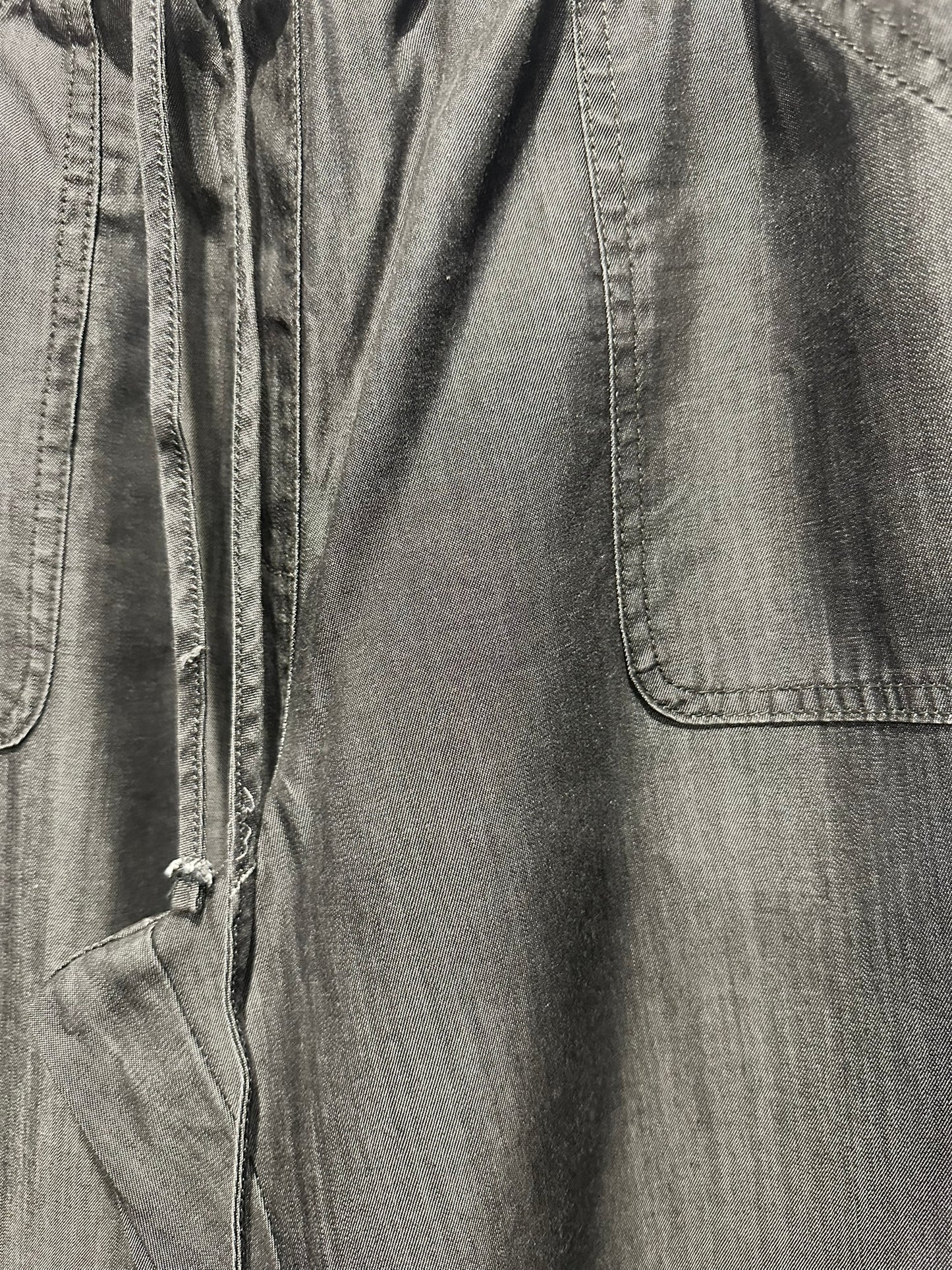 Blue Illusion Charcoal Tencel Pants