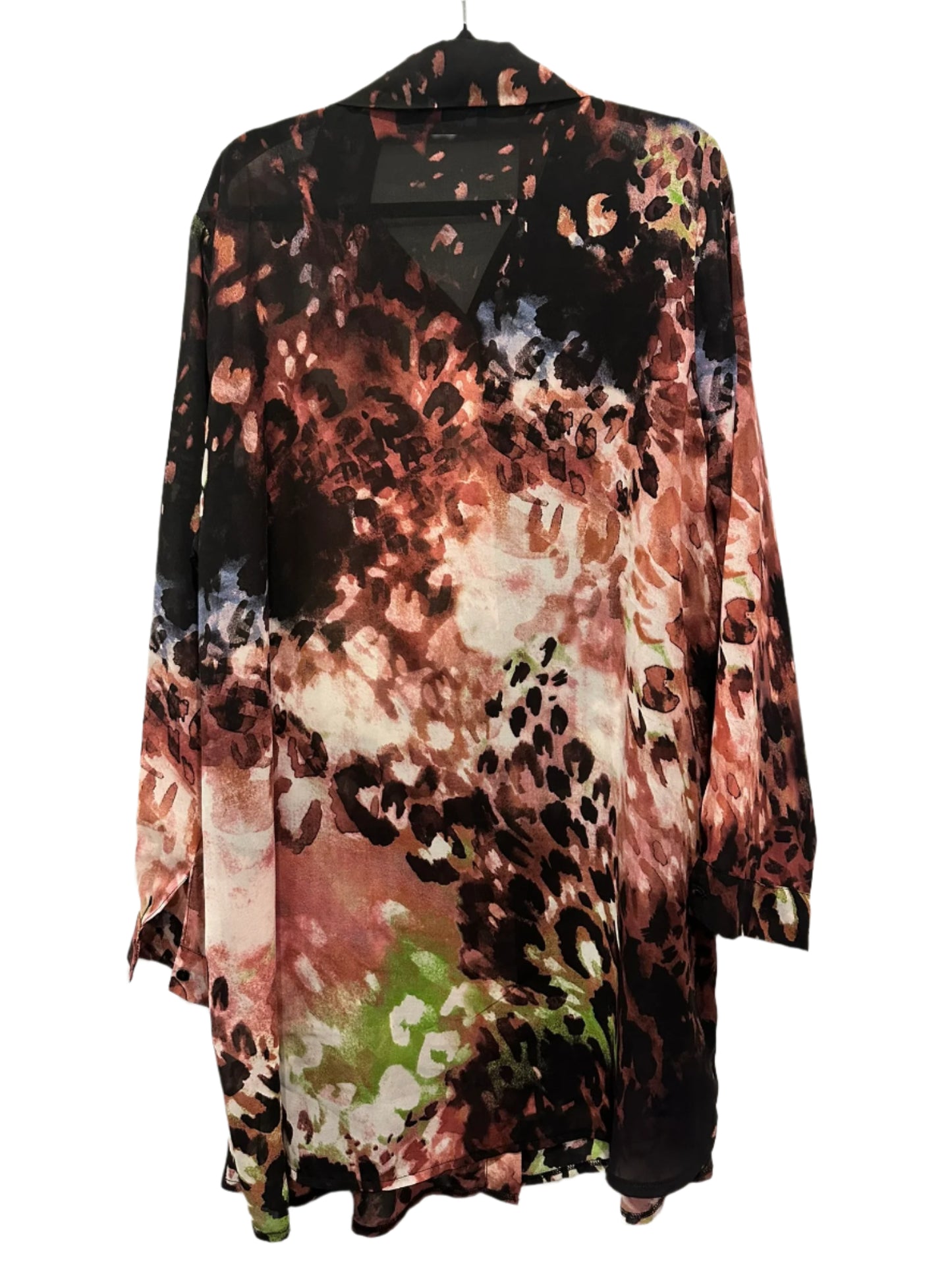 Philosophy Australia – Abstract Animal Print Tunic Blouse