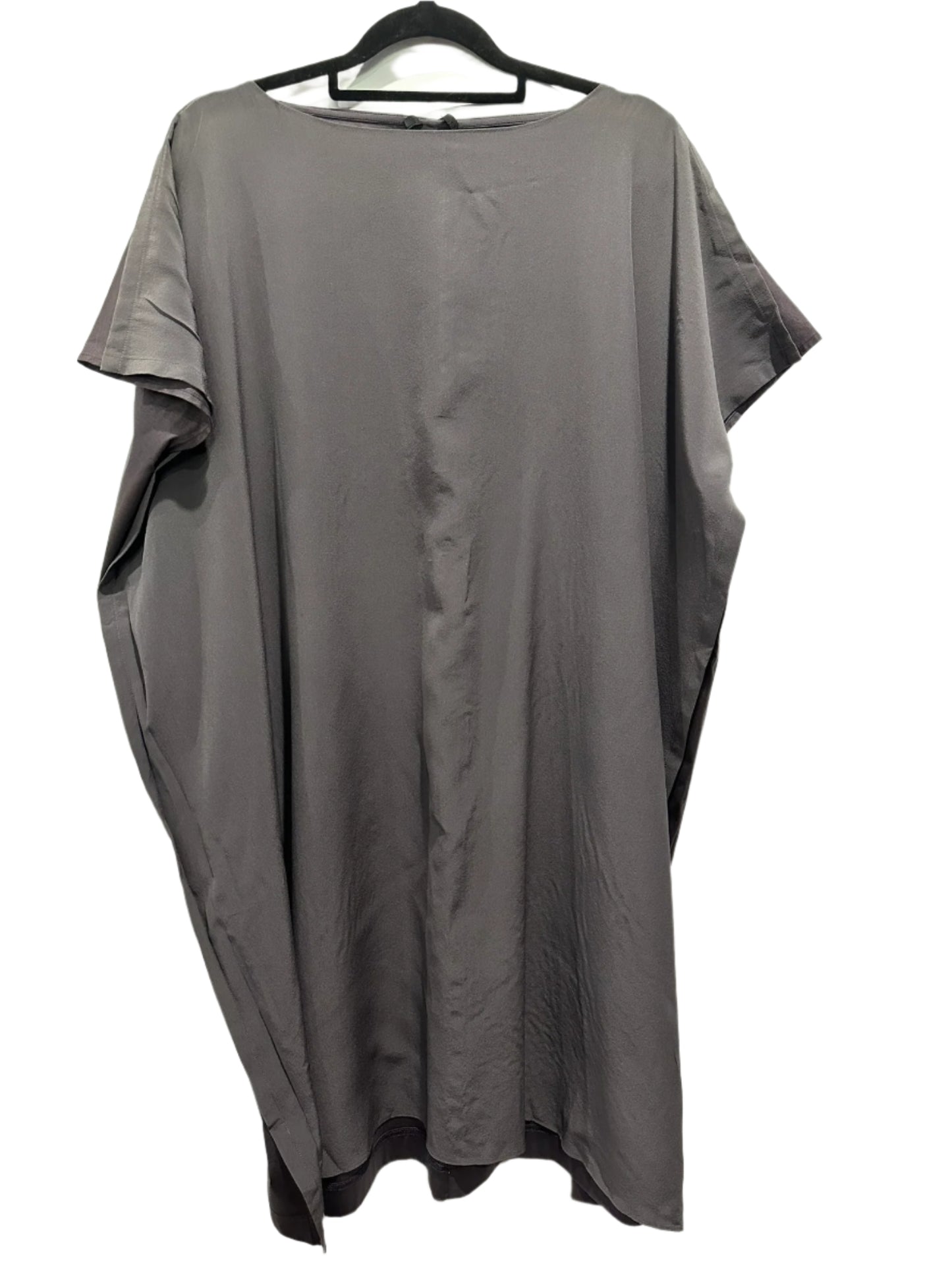 COS – Minimalist Draped Shift Dress (or top) in Charcoal Grey