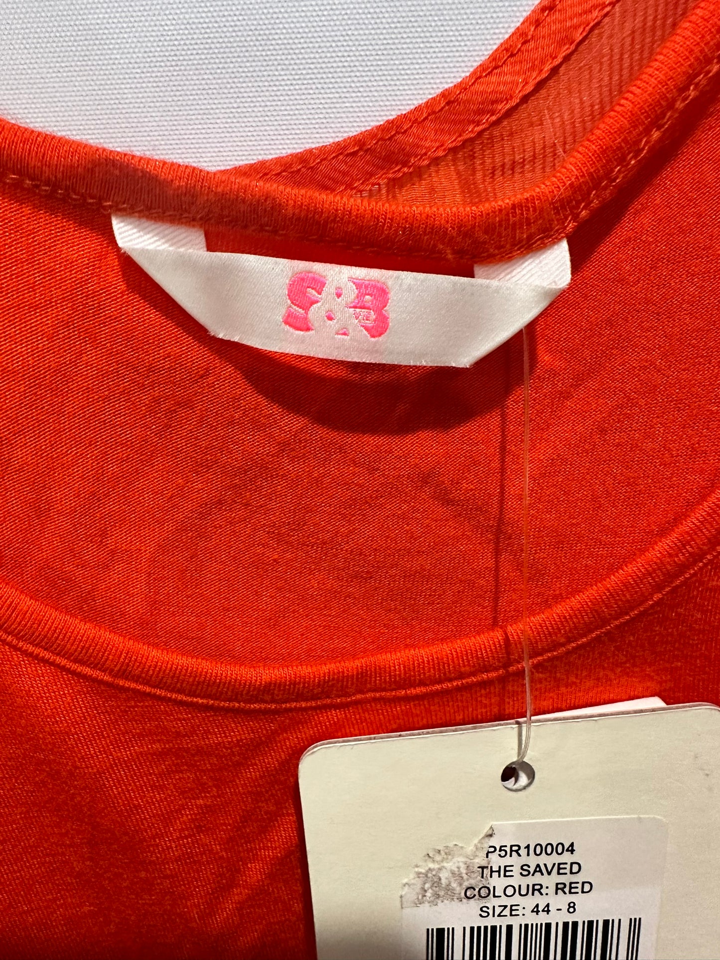 Sass & Bide – Bright Red/Orange Layered Sleeveless Dress - NWT
