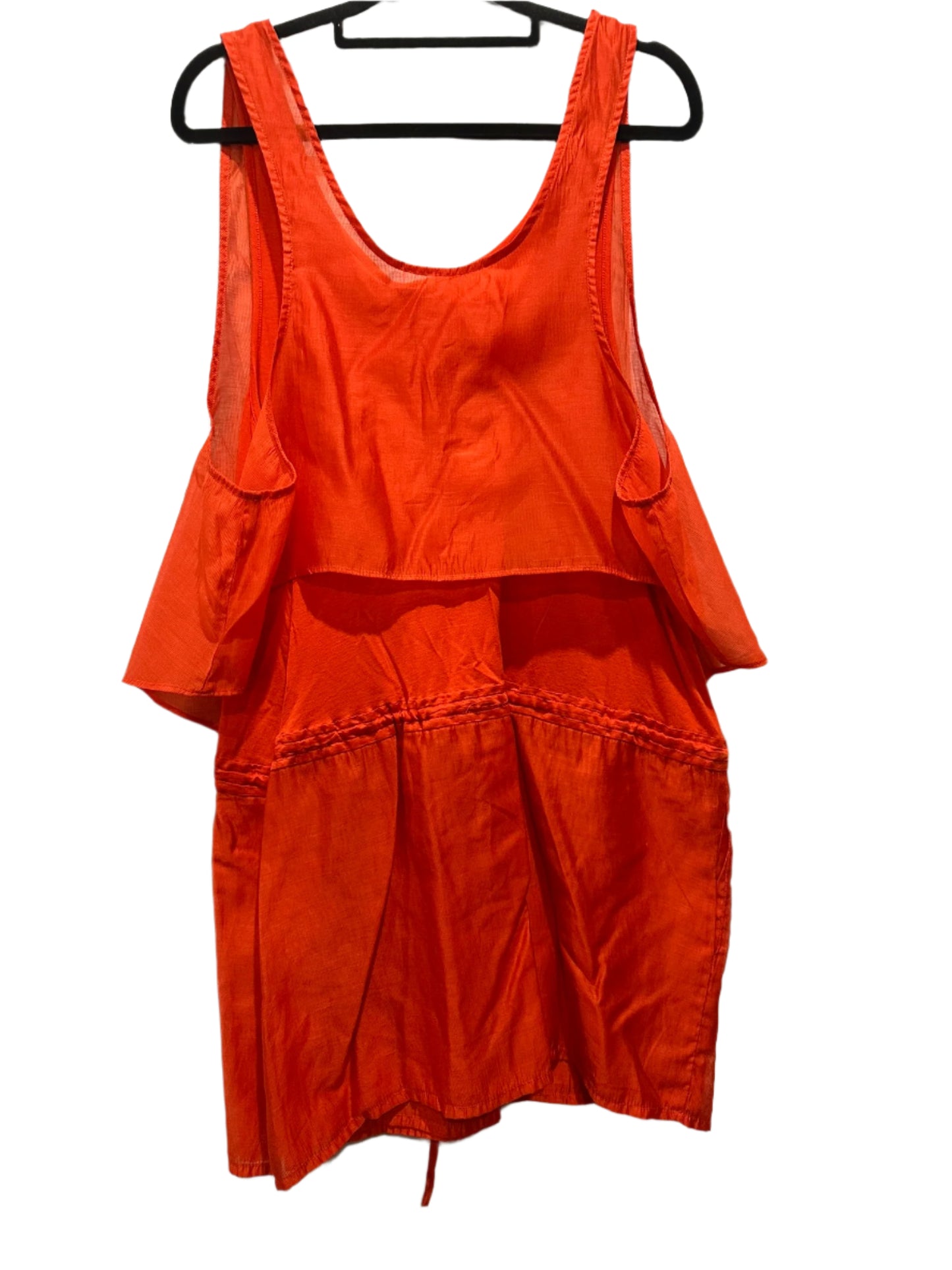 Sass & Bide – Bright Red/Orange Layered Sleeveless Dress - NWT