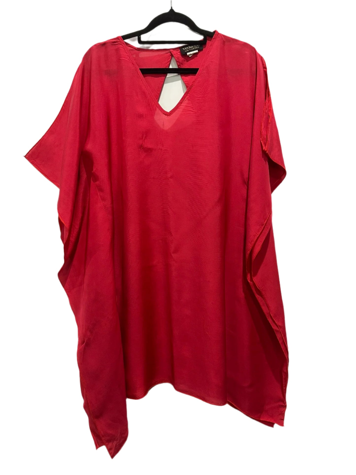 Veducci – Pink/Red Kaftan Tunic Dress (or top)