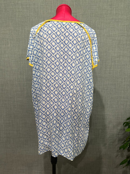 Yarra Trail - Geometric Print Top