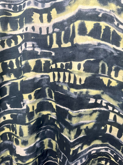 Yarra Trail - Black Yellow Pattern Top