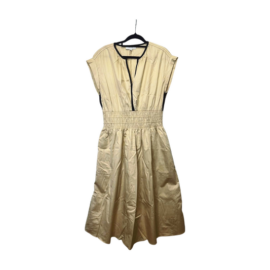 Reiss - Creamy Cinched Waist Dress