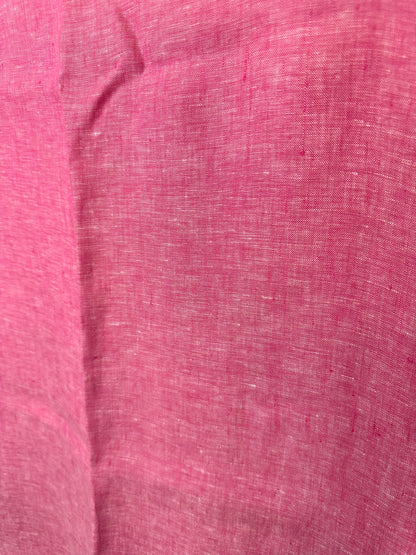Alessandra - Pink Linen Shift Dress