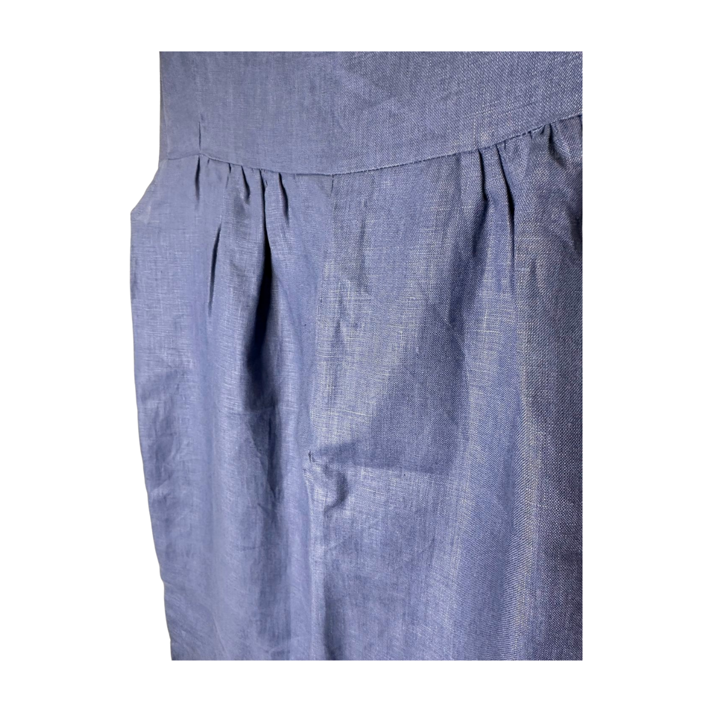 Sleeveless Linen Wide Leg Jumpsuit