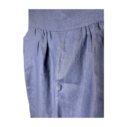 Sleeveless Linen Wide Leg Jumpsuit