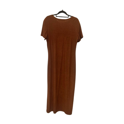 Charlie Brown - Rust Knit T-Shirt Dress