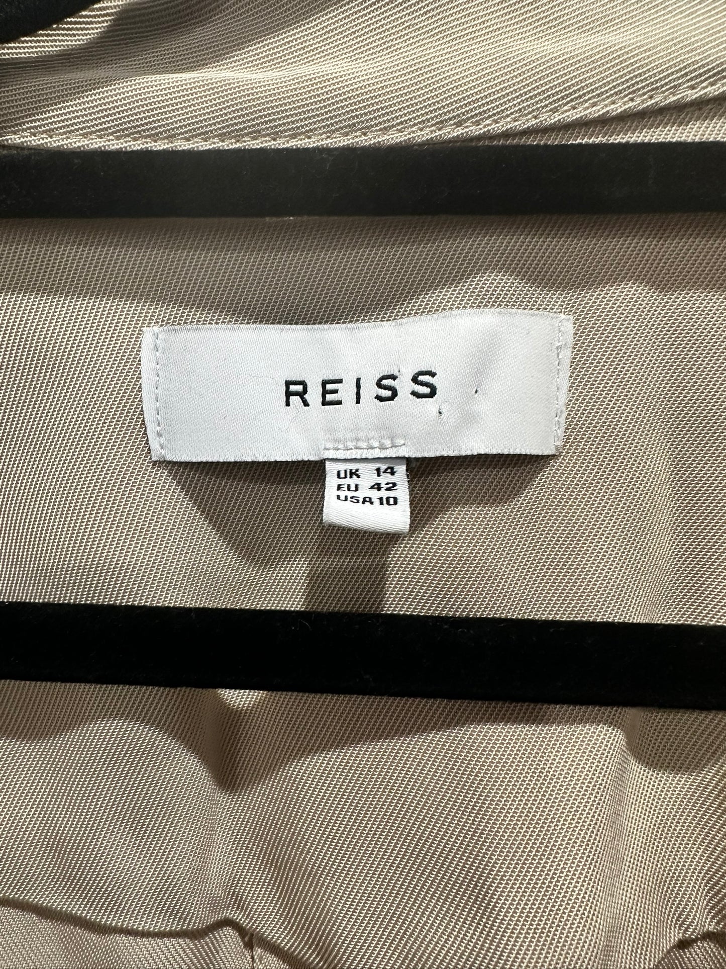 Reiss Stone Sleeveless Utility Shirt Dress