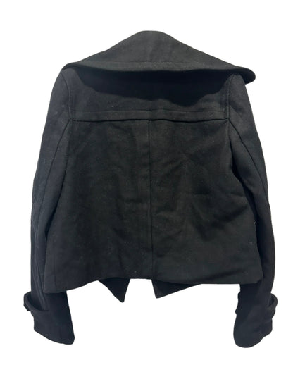 Country Road Black Cropped Wool-Blend Jacket