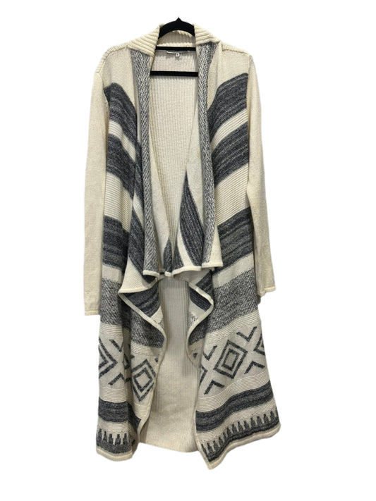 JAG Cream & Grey Knit Cardigan.