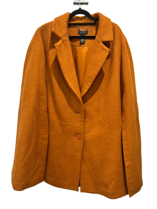 Prabal Gurung for Lane Bryant Orange Cape Coat