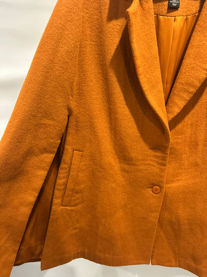 Prabal Gurung for Lane Bryant Orange Cape Coat