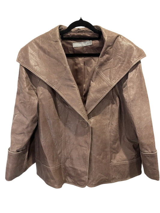 Anthea Crawford Leather Jacket