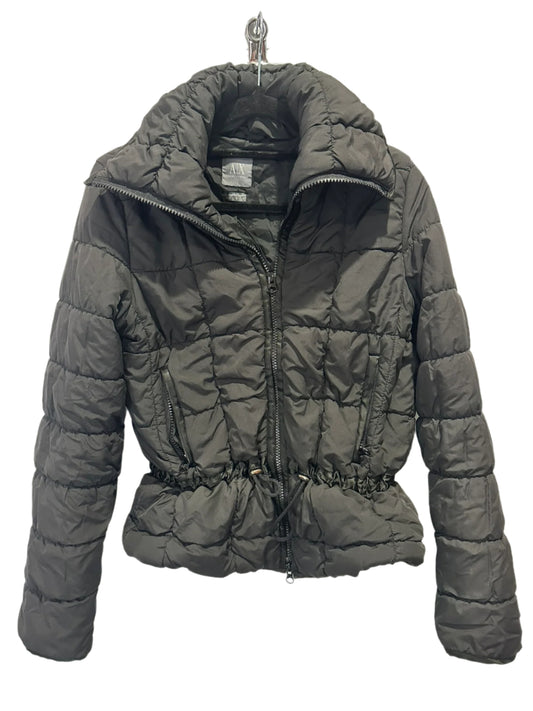 Armani Exchange Black Quilted Puffer Jacket