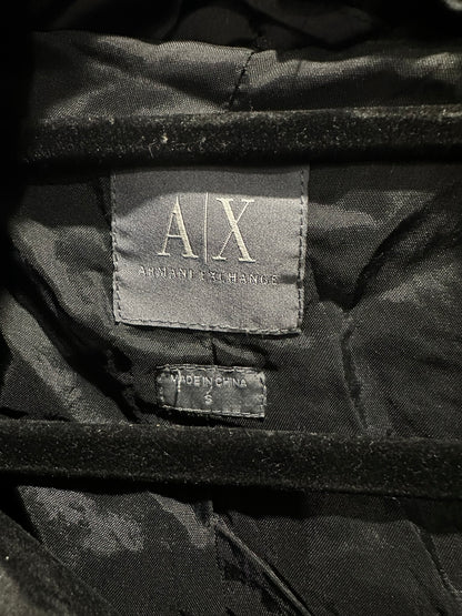 Armani Exchange Black Quilted Puffer Jacket