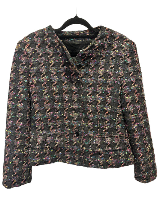 United Colors of Benetton Vintage Charcoal Boucle  Wool Blend Jacket