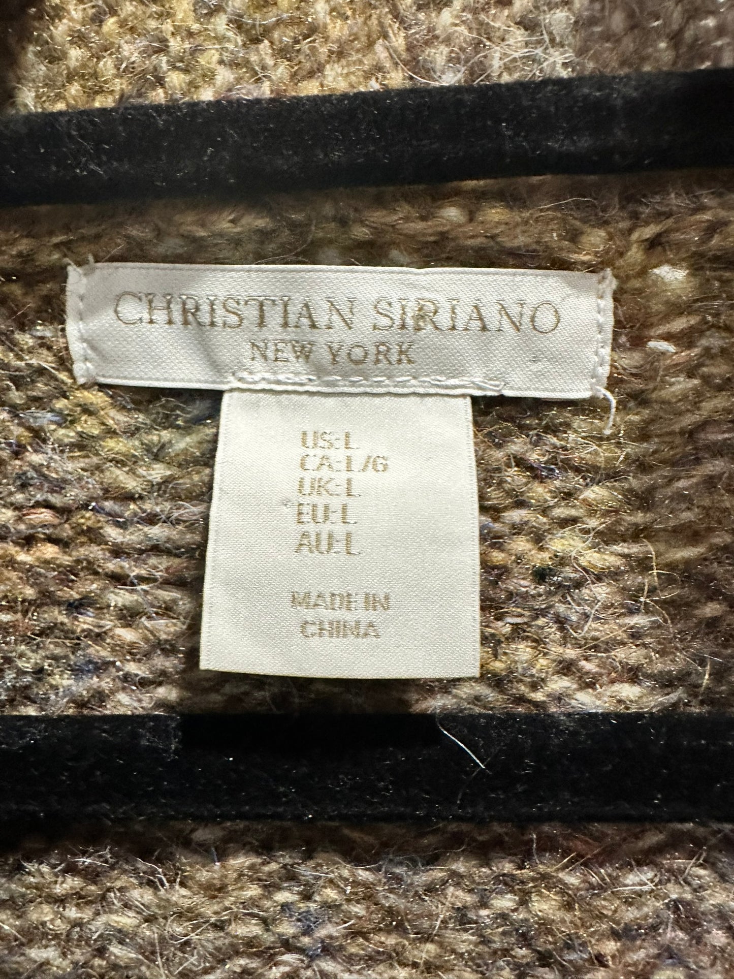 Christian Siriano Open-Front Longline Cardigan