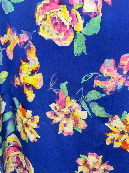 Kachel Pixel Floral Shift Dress