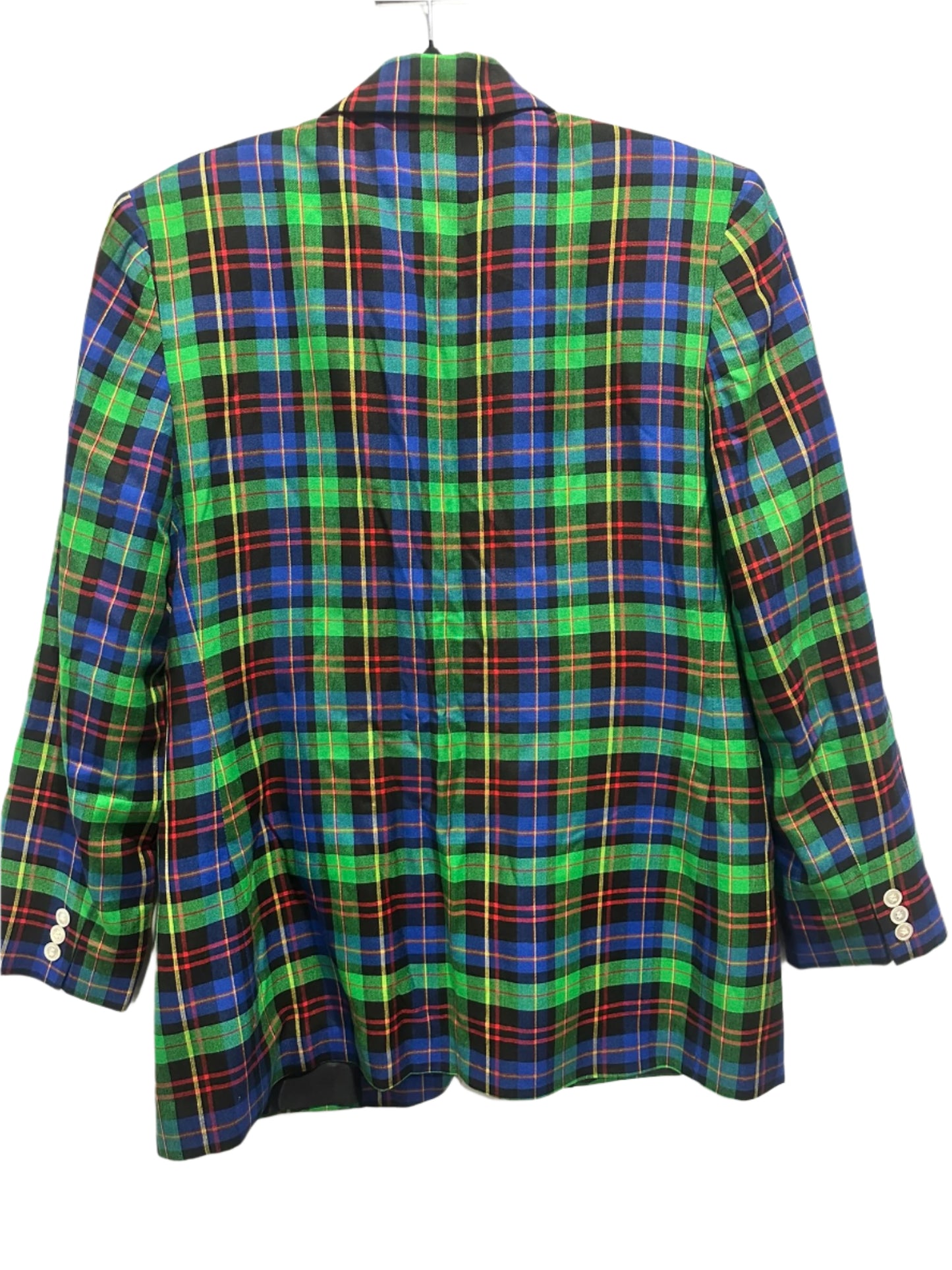 JH Collectibles - Vibrant Vintage Plaid Blazer