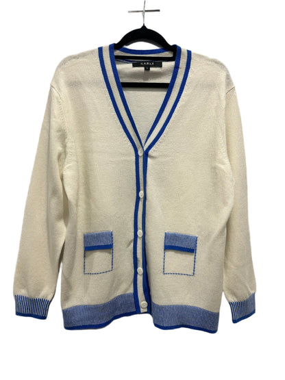 Cable Melbourne Varsity-Style Knit Cardigan