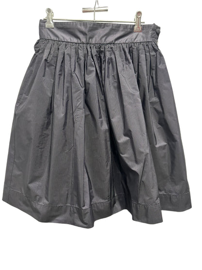 Cue Charcoal Grey Pinstripe Skirt