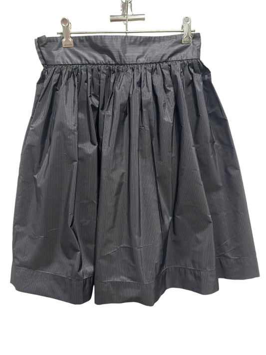 Cue Charcoal Grey Pinstripe Skirt