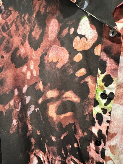 Philosophy Australia – Abstract Animal Print Tunic Blouse