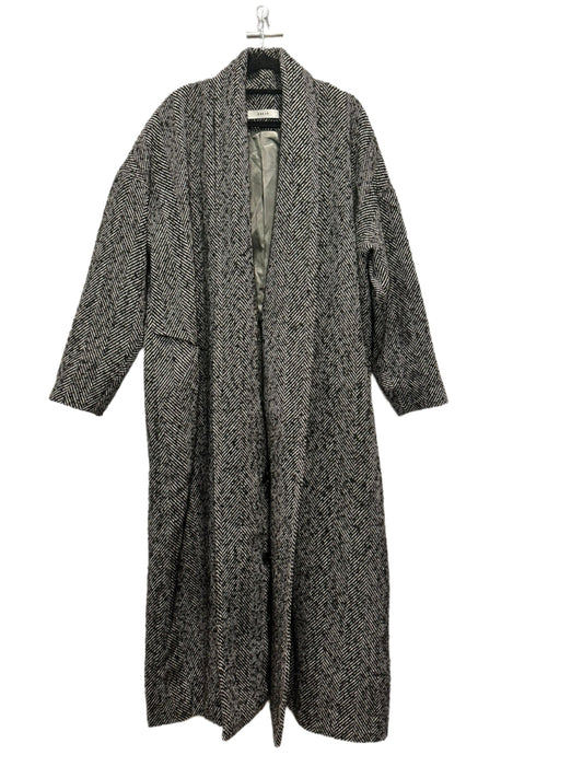 OSKAR – Longline Herringbone Wool-Blend Coat