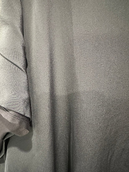 COS – Minimalist Draped Shift Dress (or top) in Charcoal Grey