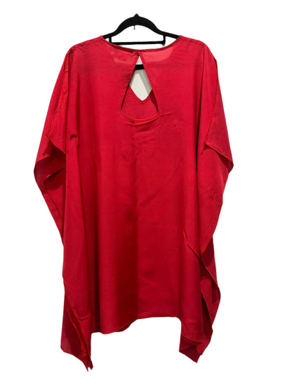 Veducci – Pink/Red Kaftan Tunic Dress (or top)